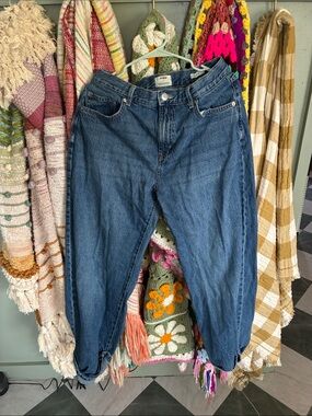 Cotton On Women's Boyfriend Jeans in Medium Blue